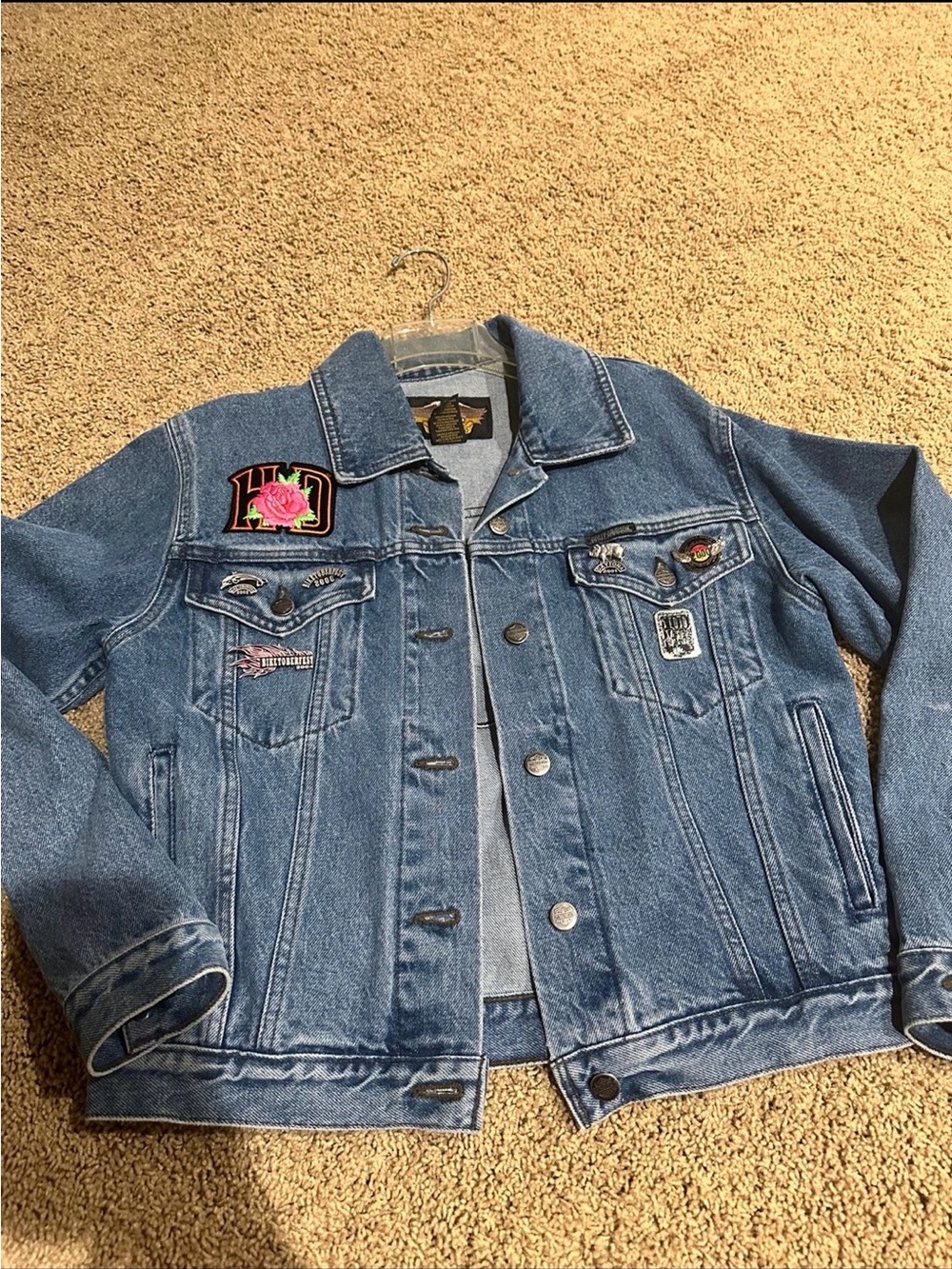 Denim Harley Davidson jacket